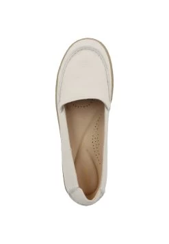 Clarks Barleigh - Instappers - Off White Leather -Chique Schoenen Winkel a3233e1b90c84321be45e07b4fce8bed