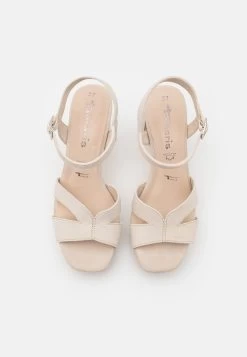 Tamaris Sandalen Met Hoge Hak - Ivory -Chique Schoenen Winkel a36daac1dc7b4938ac08b394bf992862