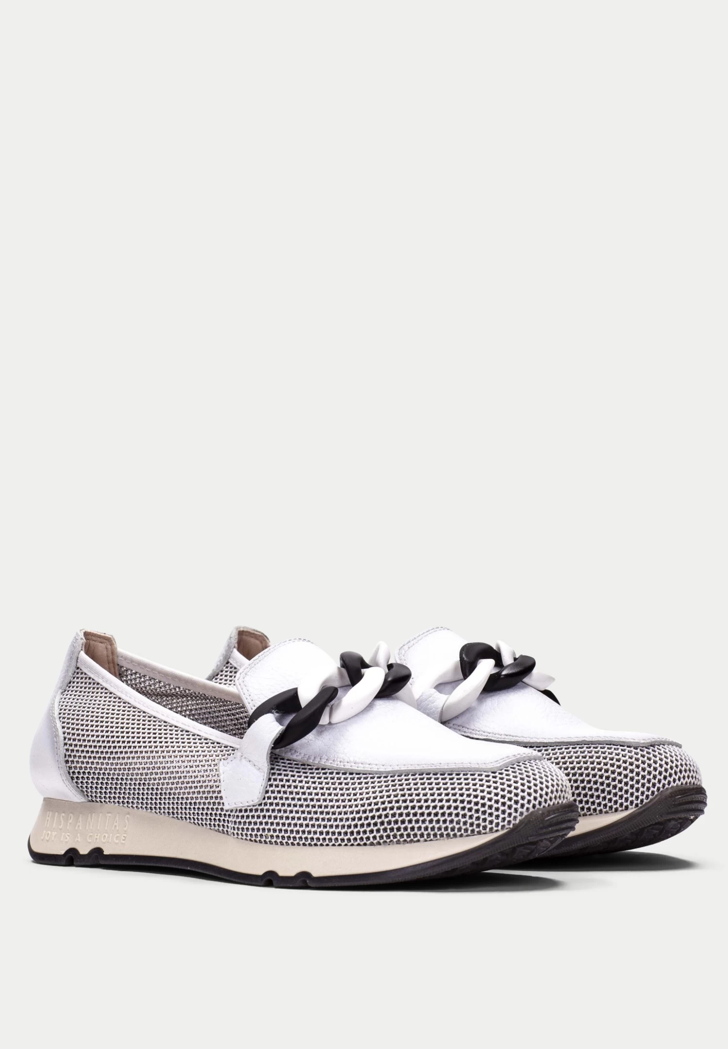 Hispanitas Kaira - Mocassins - White/Black 3 Hispanitas Kaira - Mocassins - White/Black - Afbeelding 3