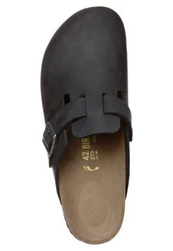 Birkenstock Boston - Pantoffels - Schwarz -Chique Schoenen Winkel ad20a3cb7e8a44b185683289b7958327