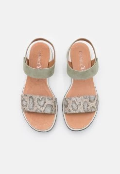 Caprice Sandalen - Olive -Chique Schoenen Winkel ad787da8480d44468c0d1782902f58b1