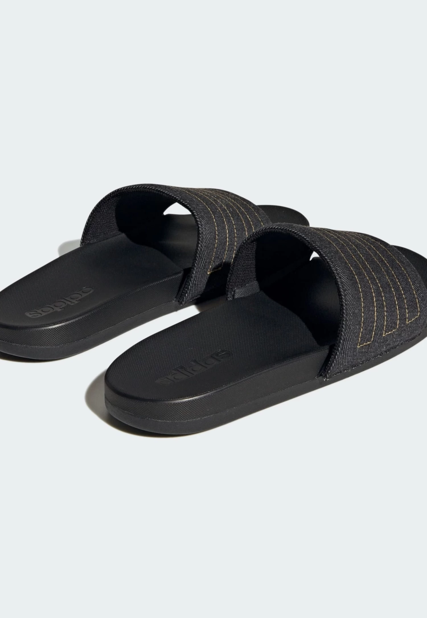 Adidas Sportswear Adilette Comfort - Badslippers - Core Black Preloved Yellow Core Black 3 Adidas Sportswear Adilette Comfort - Badslippers - Core Black Preloved Yellow Core Black - Afbeelding 3