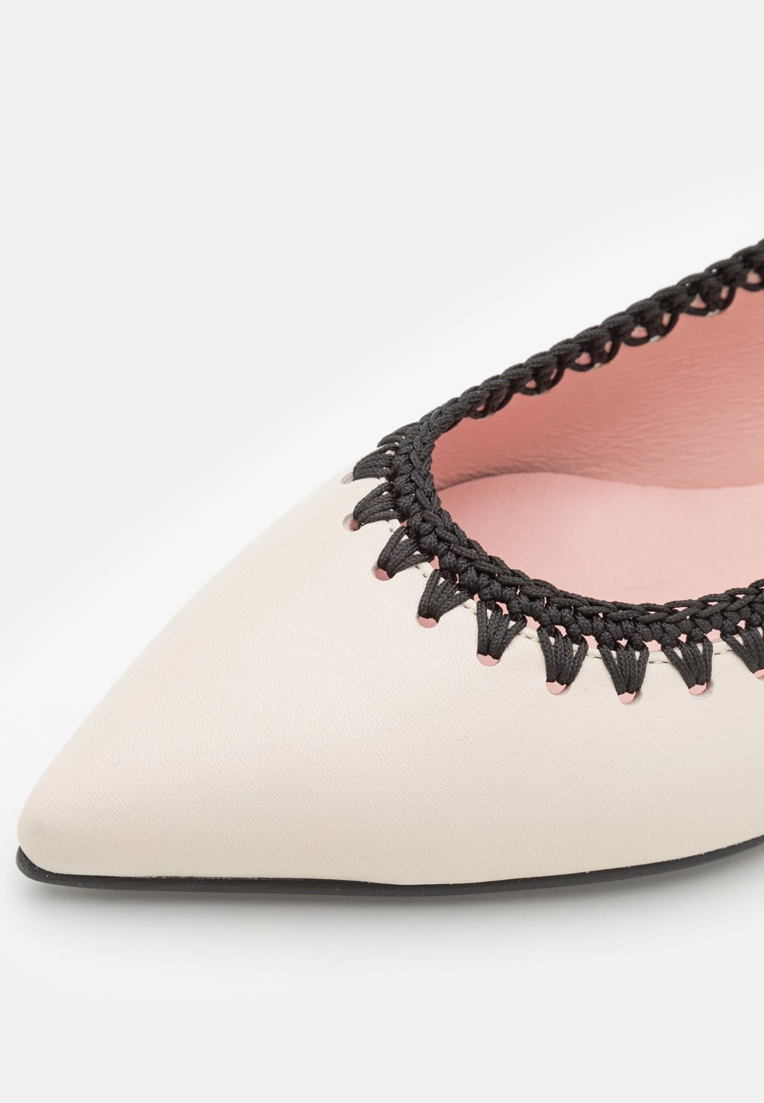 Pretty Ballerinas Coton - Ballerina'S - Perla/Black 7 Pretty Ballerinas Coton - Ballerina'S - Perla/Black - Image 7