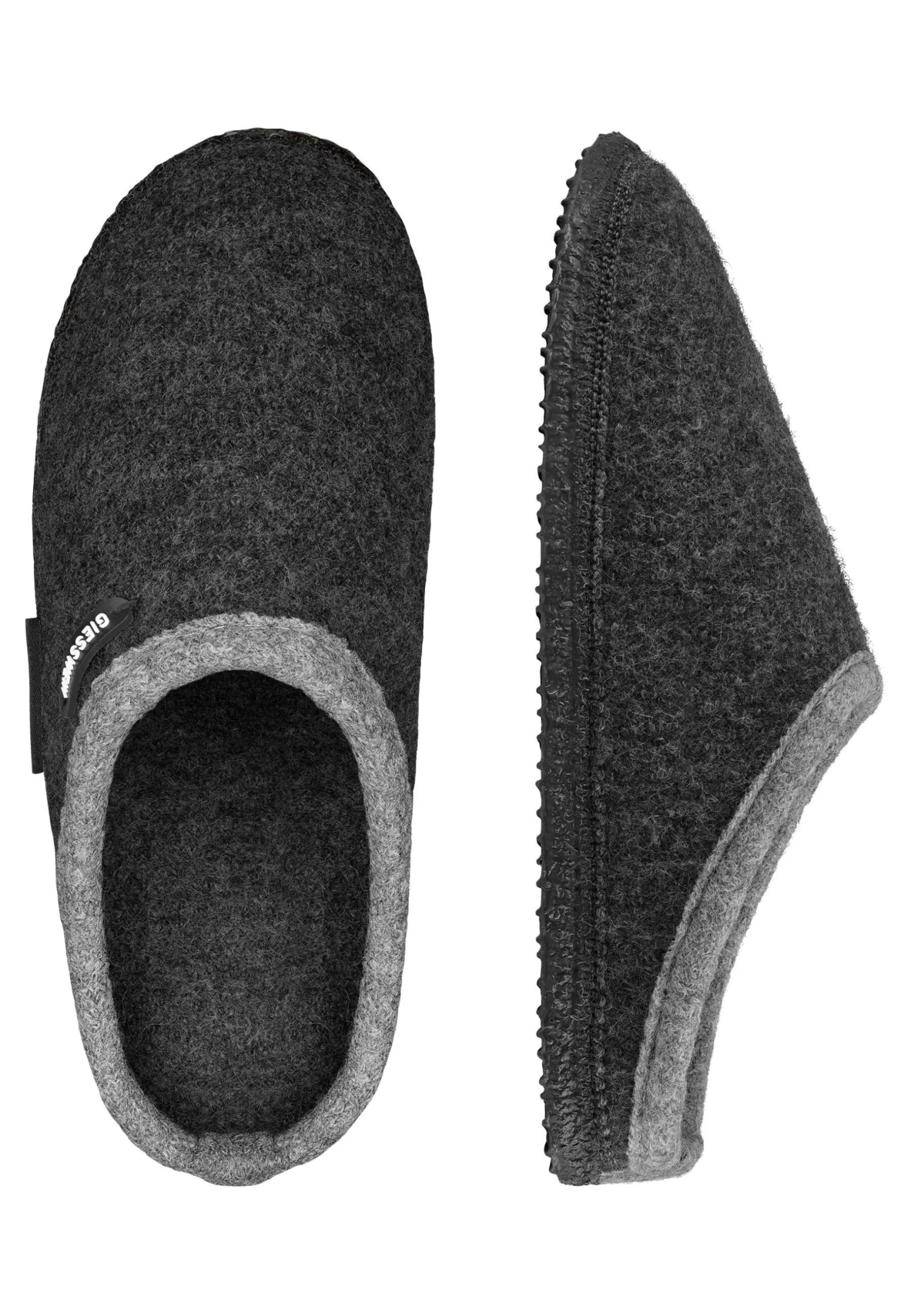 Giesswein Dannheim - Pantoffels - Anthrazit 3 Giesswein Dannheim - Pantoffels - Anthrazit - Image 3