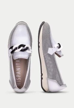 Hispanitas Kaira - Mocassins - White/Black 9 Hispanitas Kaira - Mocassins - White/Black -Chique Schoenen Winkel bafabe1cac614b7b8362c34d973fc518
