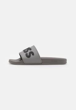 Boss Kirk Unisex - Badslippers - Medium Grey