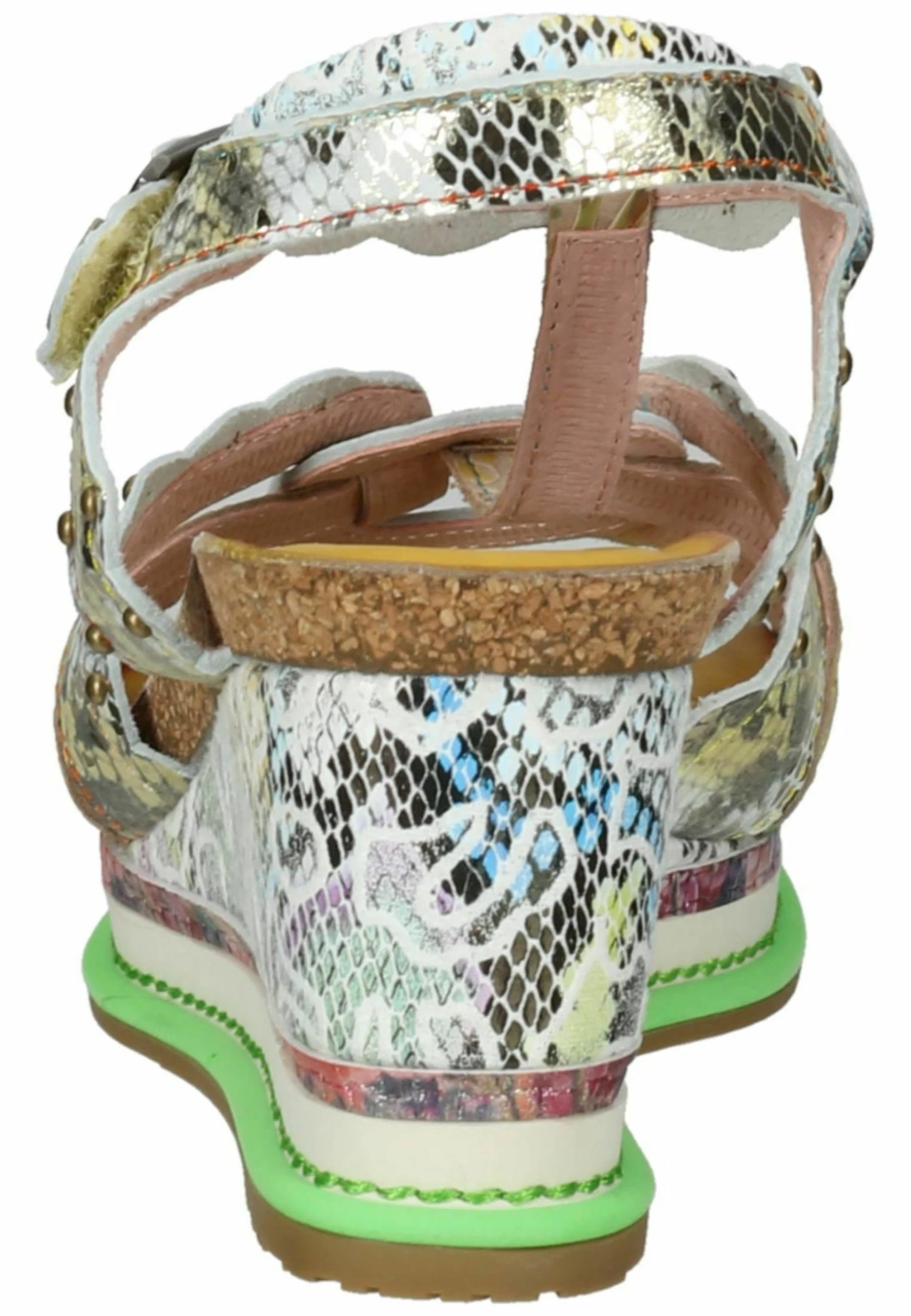 Laura Vita Sandalen Met Sleehak - Camel 4 Laura Vita Sandalen Met Sleehak - Camel - Afbeelding 4