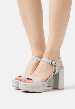 Xti Sandalen Met Hoge Hak - Silver