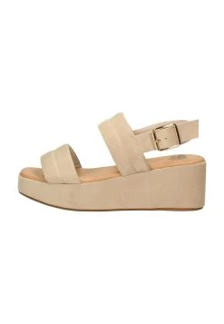 Nieuwkomers 11 Sandalen Met Sleehak - Beige
