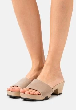 Kelly - Clogs - Taupe/Hazelnut