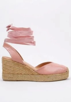 Karme - Veterpumps - Pink -Chique Schoenen Winkel c19f7798085c4f78a0a2c1072d79d39f
