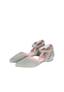 Apple Of Eden Ss22-Beny Klassische - Ballerina'S Met Enkelbandjes - Oliv -Chique Schoenen Winkel c7c46cd684724942a33f4661dff4894d