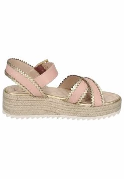 Gerry Weber Sandalen - Sandalen Met Sleehak - Rosa Kombi -Chique Schoenen Winkel cd6a1a54a26248e2885531a838981526