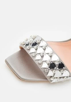 Alberta Ferretti Embroideries - Sandalen Met Hoge Hak - Fantasy Grey -Chique Schoenen Winkel cd9f066e7bf44659b74e7de7b2e6df16