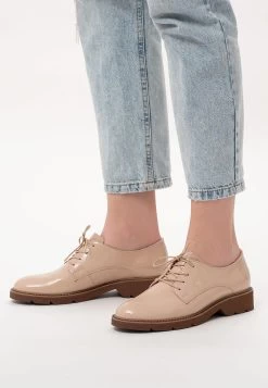 Veterschoenen - Beige