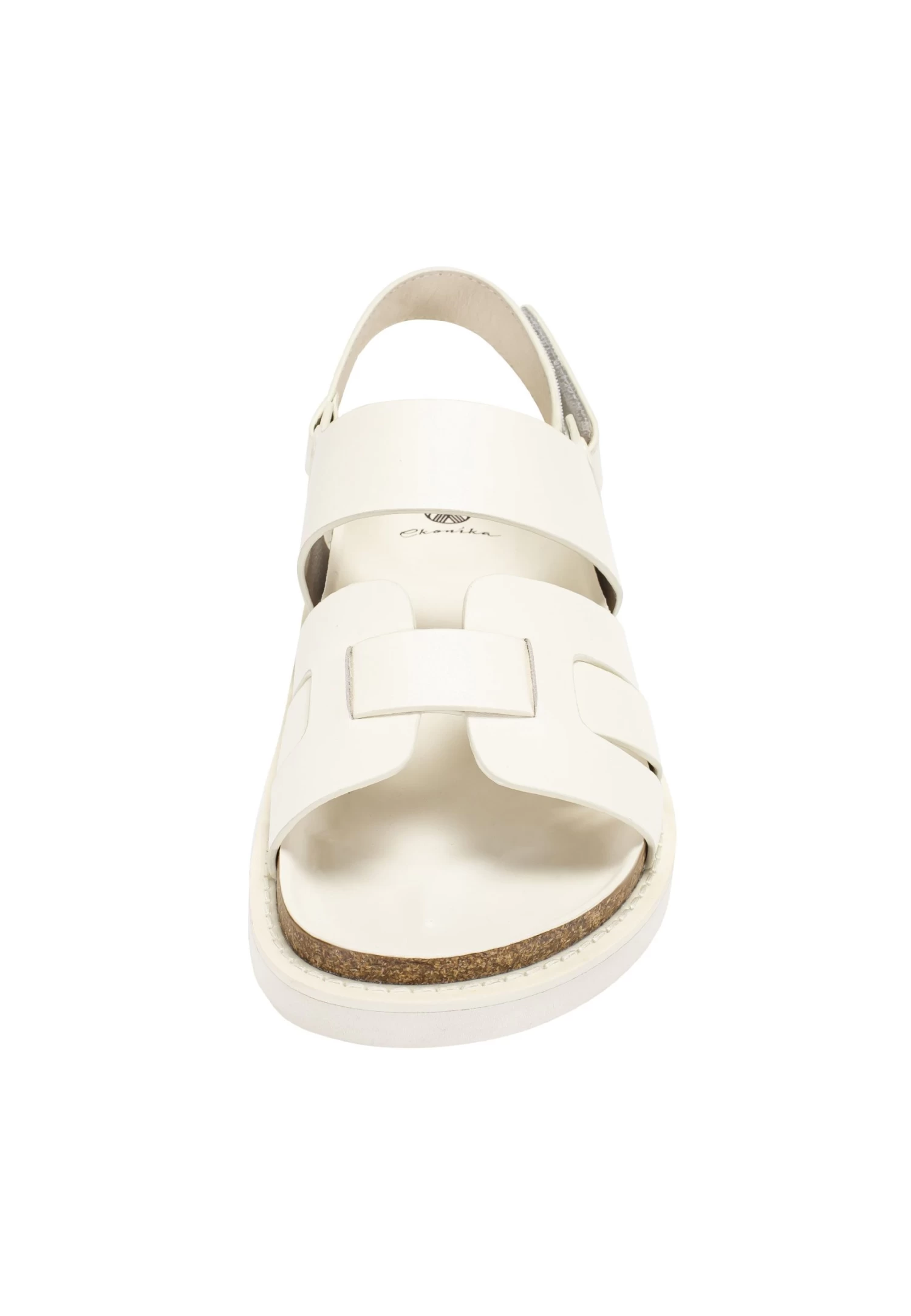 Sandalen Met Plateauzool - Crema 6 Sandalen Met Plateauzool - Crema - Afbeelding 6