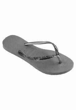 Havaianas Flip Flop Slim Glitter Ii - Teenslippers - Grey -Chique Schoenen Winkel cfe6501551c44f4983d7b042edf2cf10