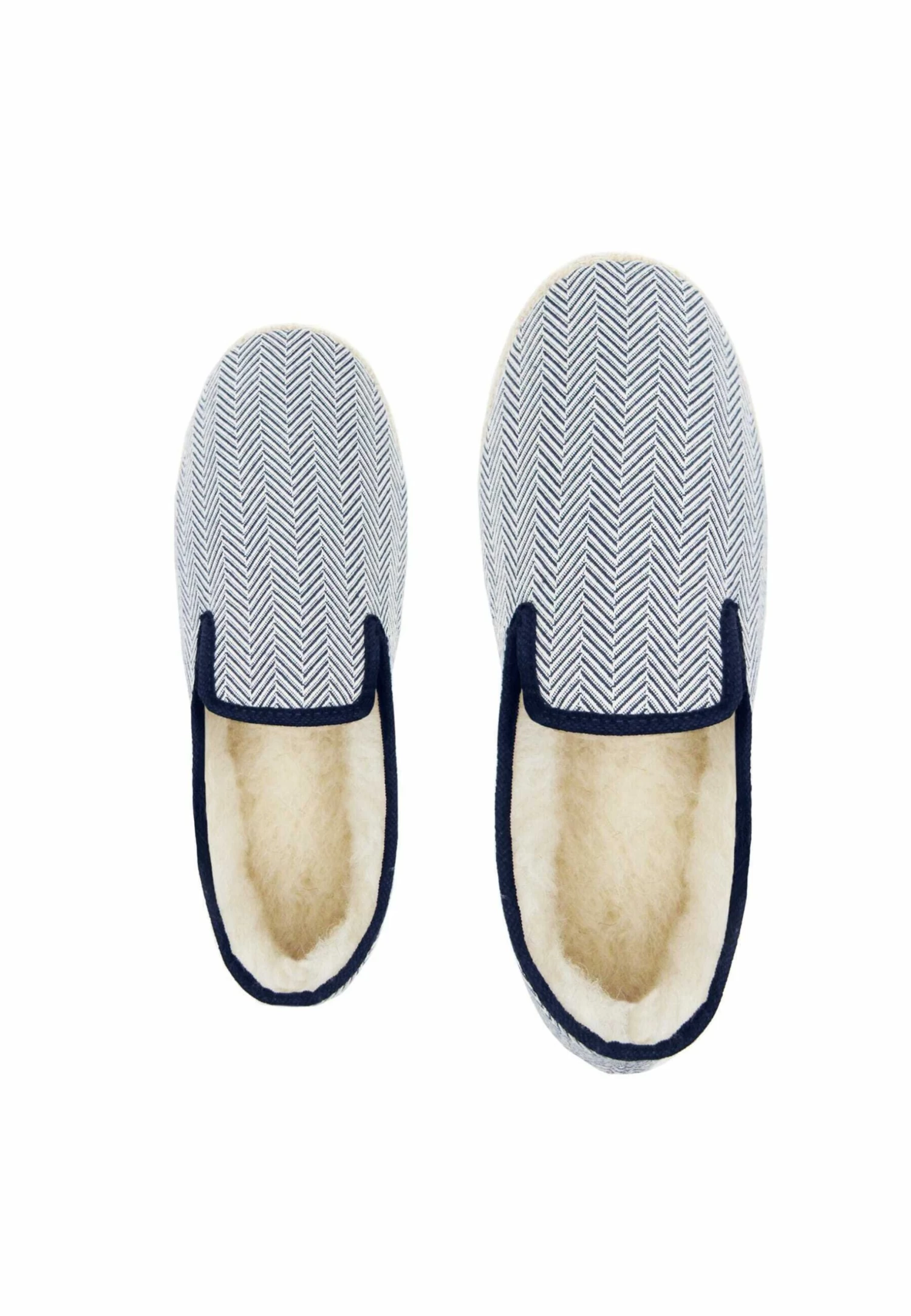 Pantoffels - Blanc Bleu 3 Pantoffels - Blanc Bleu - Afbeelding 3