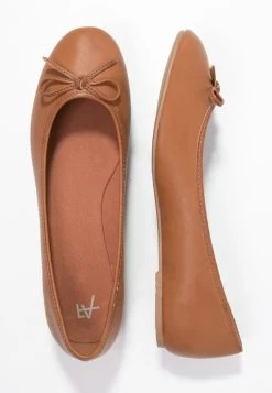 Anna Field Ballerina'S - Cognac -Chique Schoenen Winkel d572981346244601abb5cc89e787fc5b