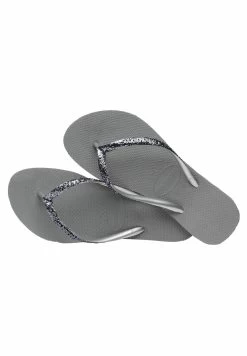 Havaianas Flip Flop Slim Glitter Ii - Teenslippers - Grey -Chique Schoenen Winkel d6d314635a0848d4b81c1ad755ac7091