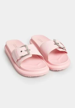 Buckle Strap- Badslippers - Pink -Chique Schoenen Winkel d852ac1db76e49ed9a6cfda943f13739