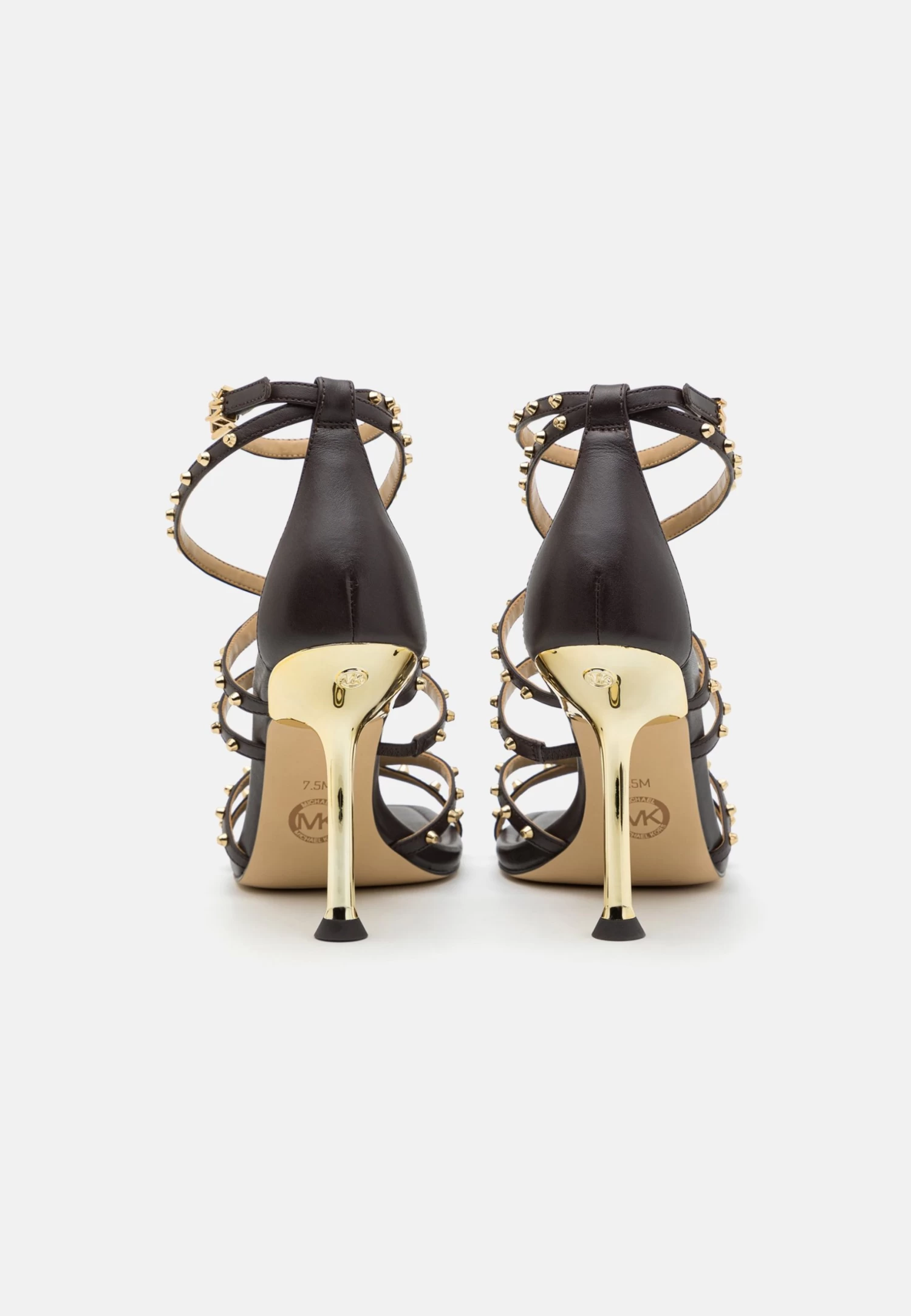 MICHAEL Michael Kors Imani Strappy- Sandalen - Chocolate 4 MICHAEL Michael Kors Imani Strappy- Sandalen - Chocolate - Afbeelding 4