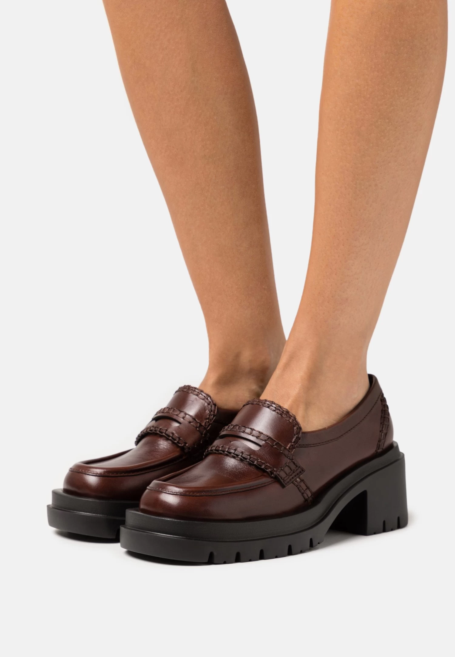 Loeffler Randall Saige Platform Loafer - Instappers - Espresso 1 Loeffler Randall Saige Platform Loafer - Instappers - Espresso