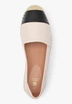Next Forever Comfort Flat - Instappers - Nude Cream Black -Chique Schoenen Winkel e14dbba74aa44b5d96f61211482f447e
