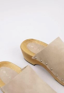 Mimosa - Clogs - Beige -Chique Schoenen Winkel e42e24df9d5a41d4981eaa9df1c646ed