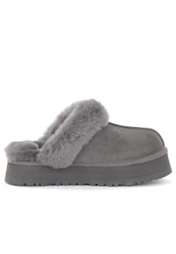 Ugg Disquette - Pantoffels - Grigio 9 Ugg Disquette - Pantoffels - Grigio -Chique Schoenen Winkel e7dda29139084c4a99153f76bf421f03
