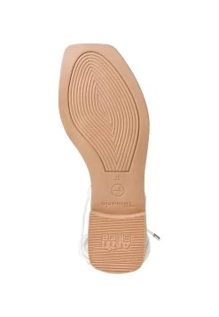 Tamaris Teensandalen - White 11 Tamaris Teensandalen - White -Chique Schoenen Winkel e807fd7f011e4fa1ab500fbc43b1da6d