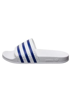 Adidas Originals Adilette W - Badslippers - Ftwr White/Lucid Blue/Ftwr White
