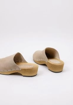 Mimosa - Clogs - Beige -Chique Schoenen Winkel eebe8ecdd0ad48eeba643700da6b122f