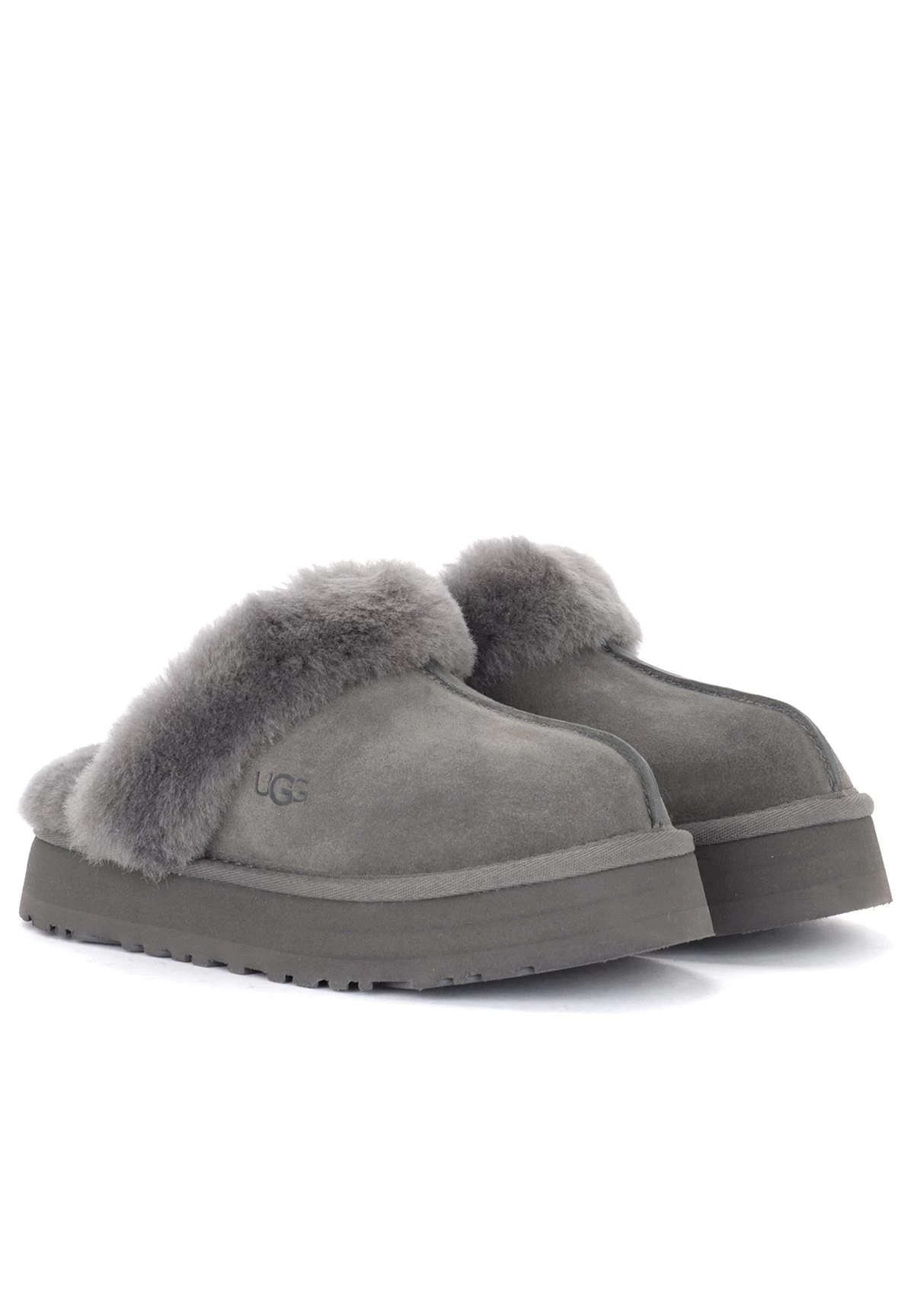 Ugg Disquette - Pantoffels - Grigio 3 Ugg Disquette - Pantoffels - Grigio - Image 3