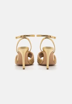 Kurt Geiger London Kensington - Sandalen Met Hoge Hak - Gold 10 Kurt Geiger London Kensington - Sandalen Met Hoge Hak - Gold -Chique Schoenen Winkel f3e300d576a24c1292581070b2244318
