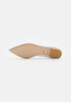 Sophia Webster Flat - Ballerina'S - White/Gold -Chique Schoenen Winkel f48a904d17a64faba624b9308d391e0d