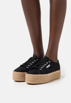 Superga 2790 - Sportieve Veterschoenen - Black