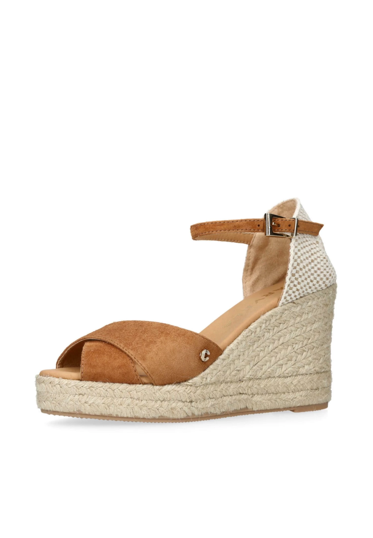 Sun Ray - Sandalen Met Sleehak - Tan 2 Sun Ray - Sandalen Met Sleehak - Tan - Image 2