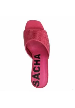 Mit Strass - Muiltjes Met Hak - Rose -Chique Schoenen Winkel f751c19ea20e4eab9d0727def70e2a93