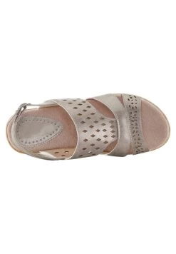 Sandalen Met Sleehak - Grau -Chique Schoenen Winkel f84960bc24cb4275a47df5d443caf5e4